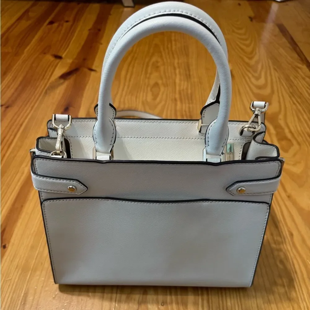 Kate Spade New York Staci Medium Satchel Leather - Parchment